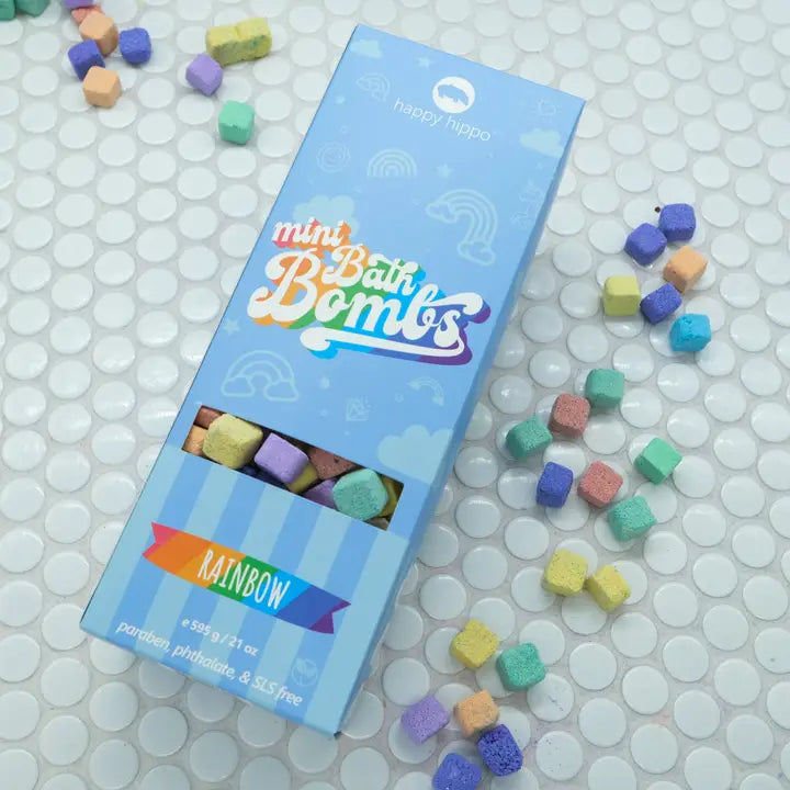 Happy Hippo Rainbow Mini Bubble Bombs