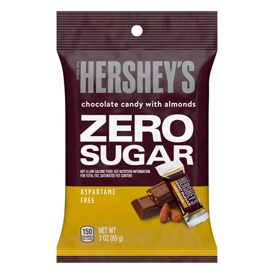 Hershey's Zero Sugar Chocolate with Almonds