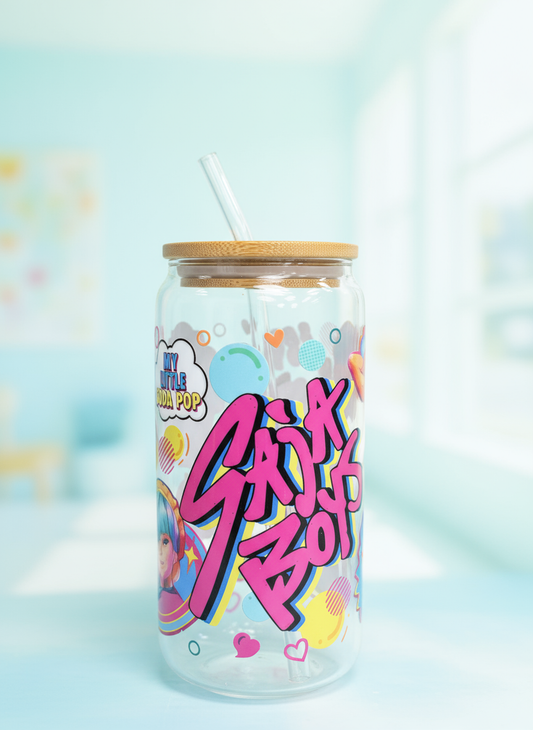 Kpop Demon Hunters - Saja Boys Beer Can Glass Cup