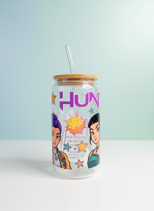 Kpop Demon Hunetrs - Huntrix Beer Can Glass