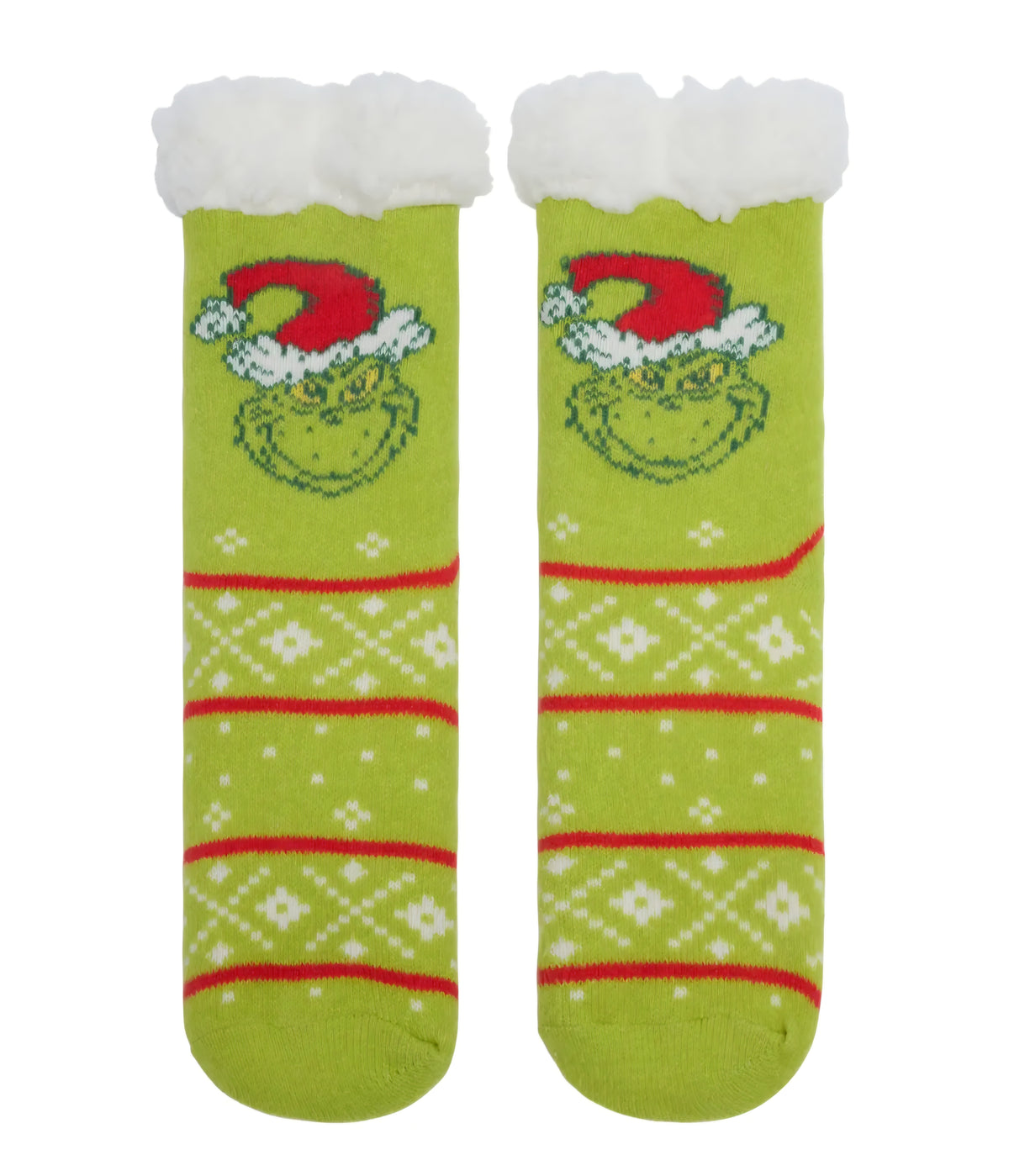 The Grinch Dr. Seuss Holiday Cabin Cozy Socks