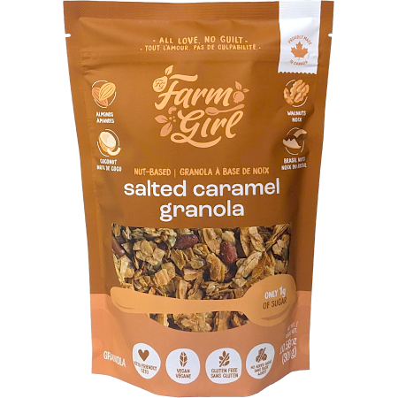 Farmgirl Salted Caramel Keto Granola