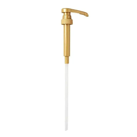 Slim Signature - Gold Syrup Bottle Pump