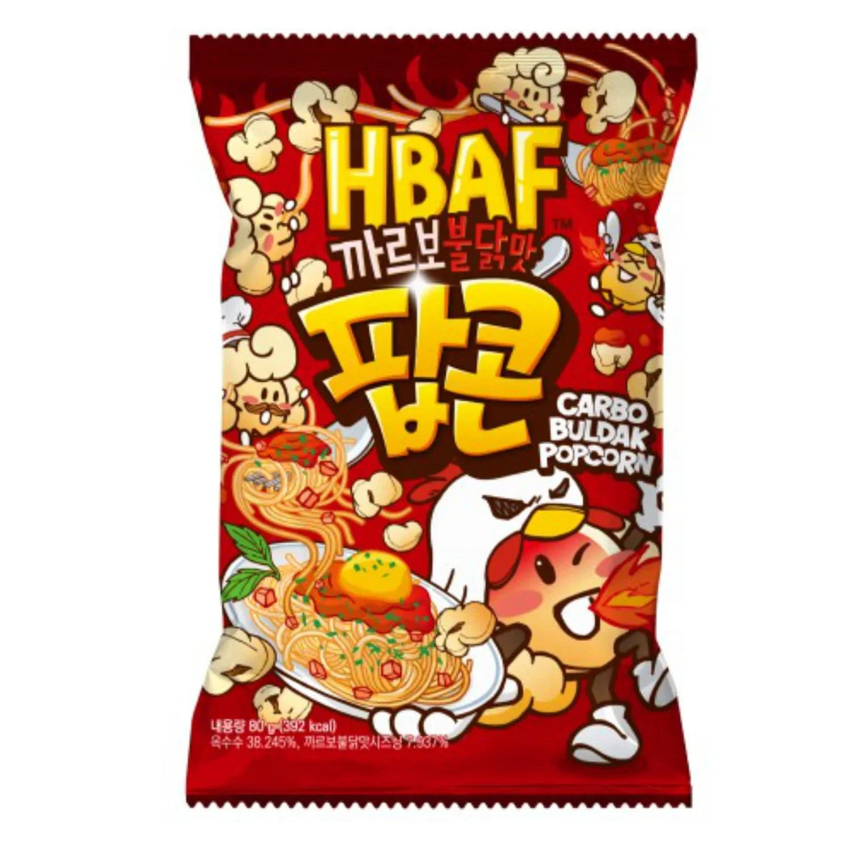 HBAF Carbonara Buldak Popcorn