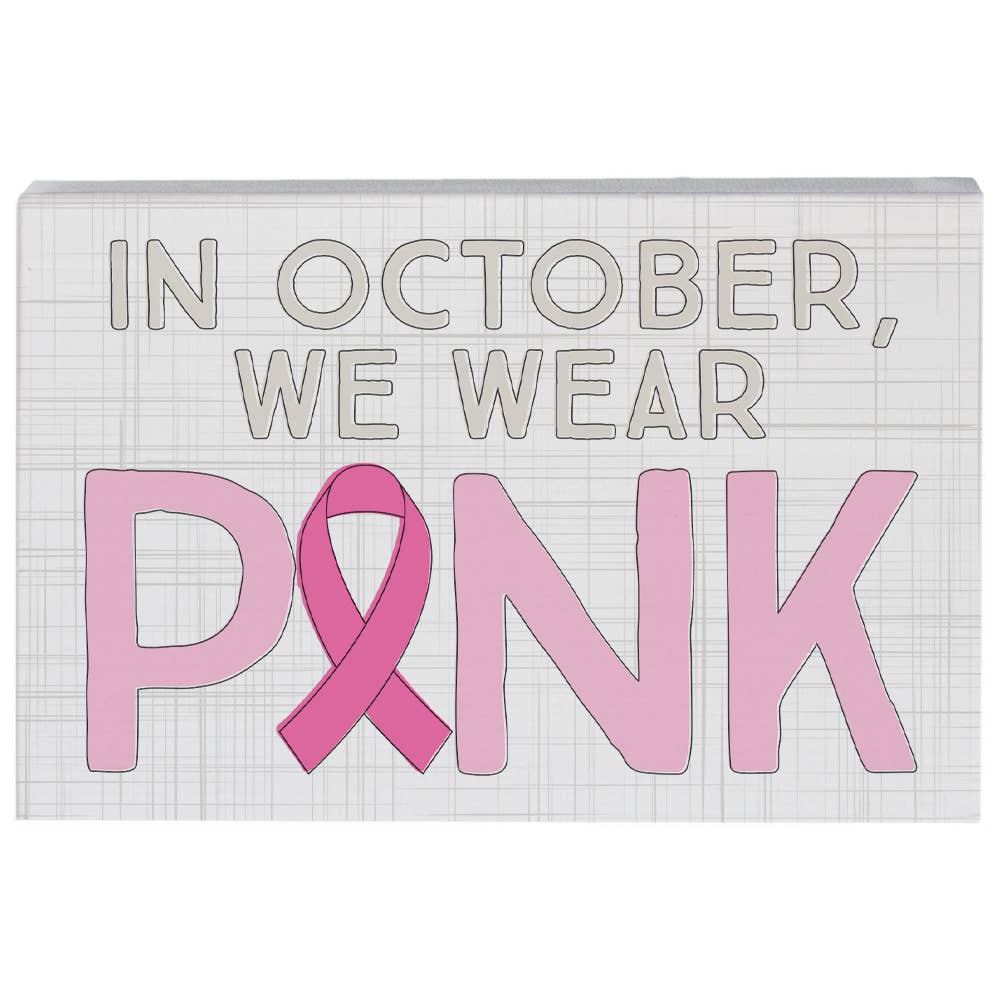 We Wear Pink - Small Talk Rectangle