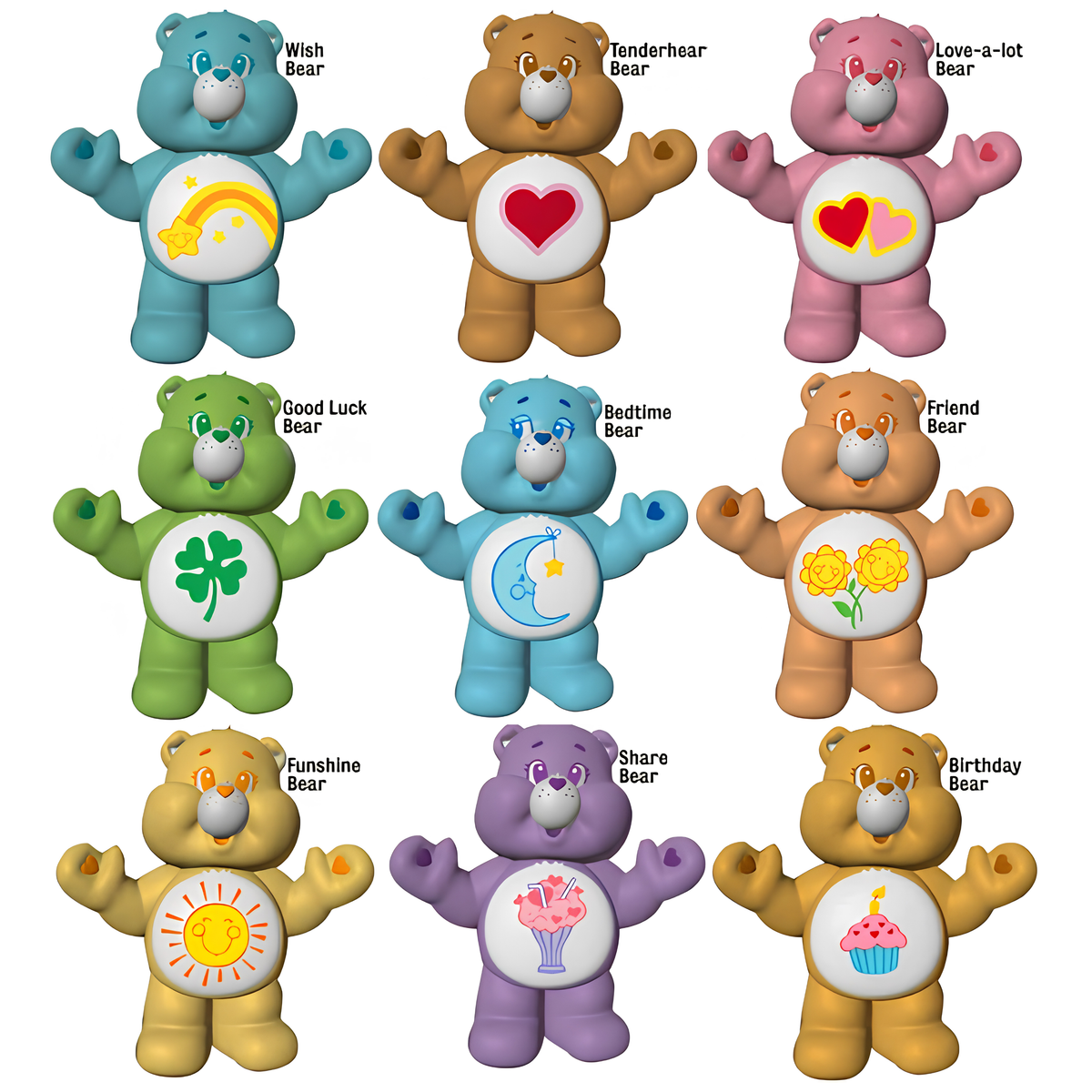 Care Bear Chocolatey Rock Candy Bags