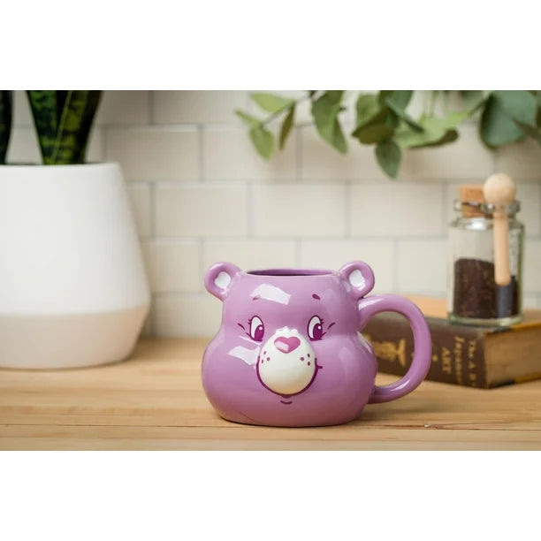 Carebears Share Bear Ceramic 3D Sculpted Mug (Silver Buffalo)
