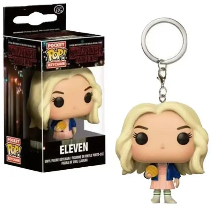 Stranger Things 5 Mini Pop Keyring - Eleven