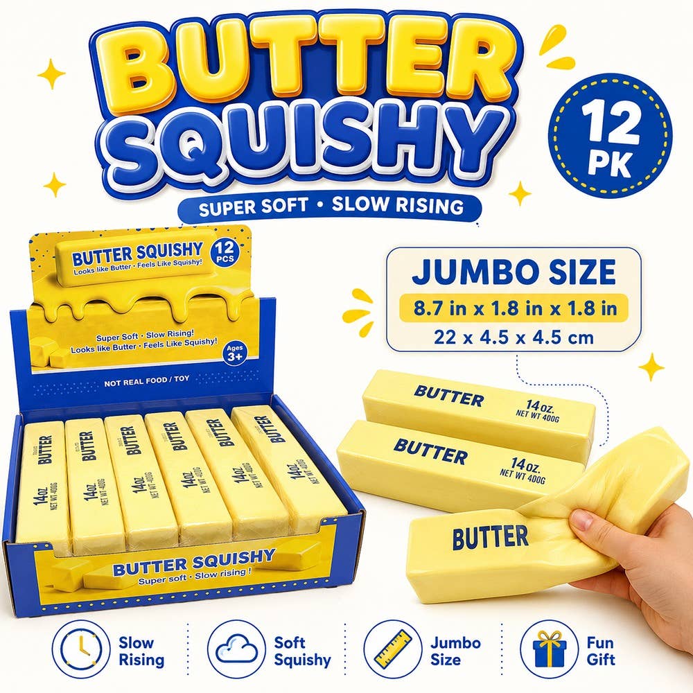 Jumbo Butter Squishy Squeeze Toy