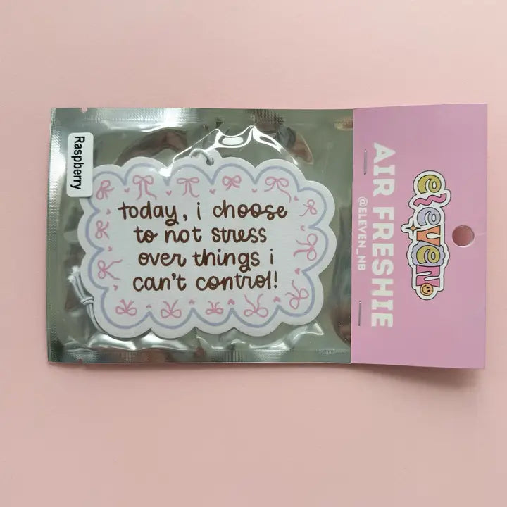 No Stress Air Freshie Raspberry Scent