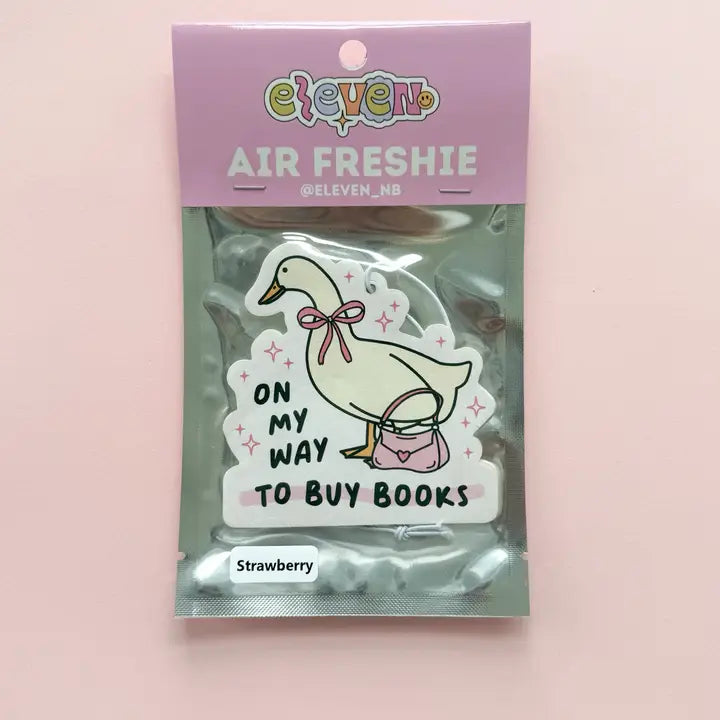 Buy Books Goose Air Freshie Strawberry Scent