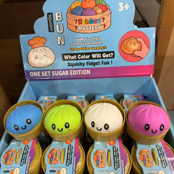 Mini Solid Color Squishy Dumpling