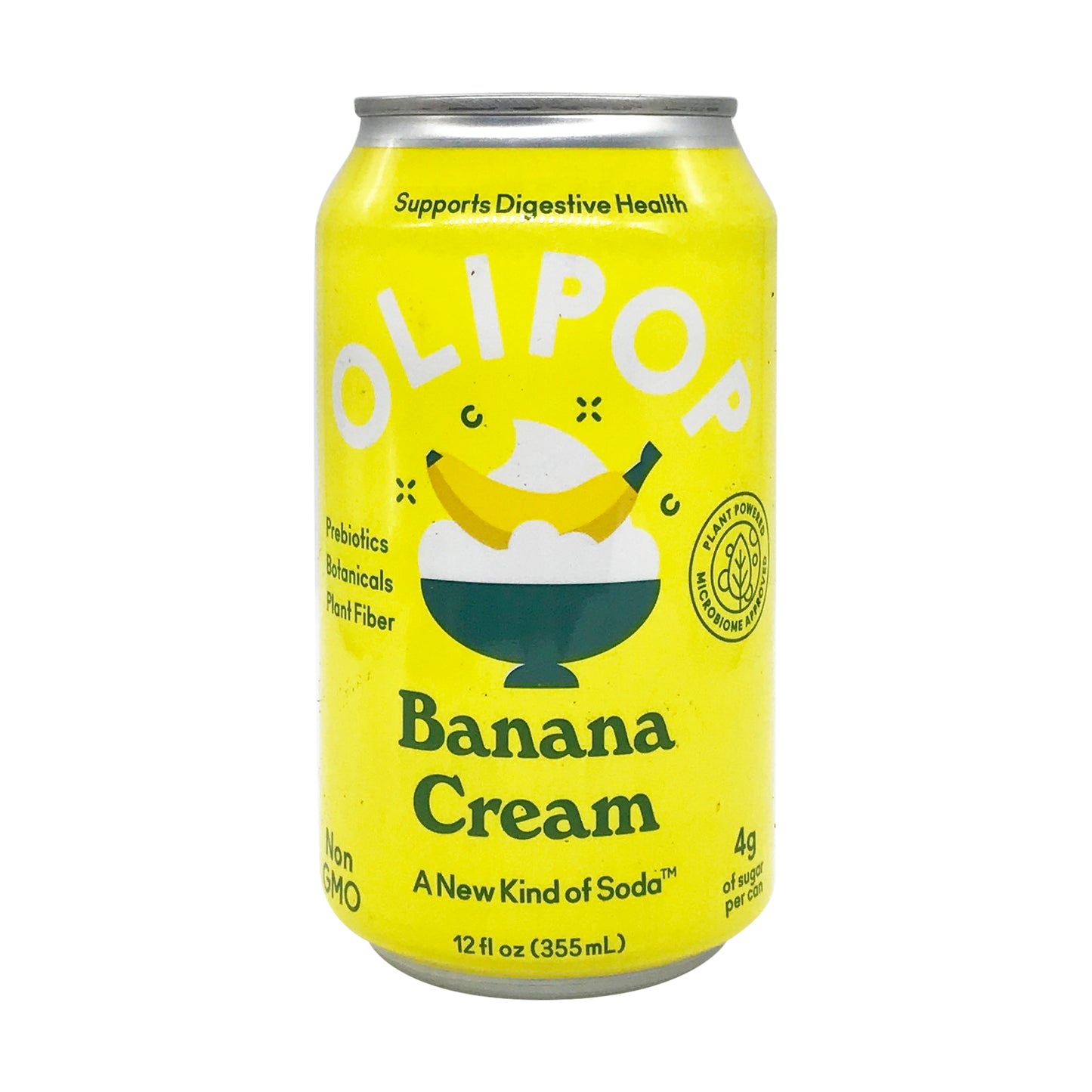 Olipop Banana Cream