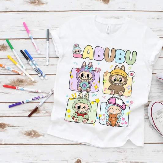 Labubu Character Kids T-Shirt