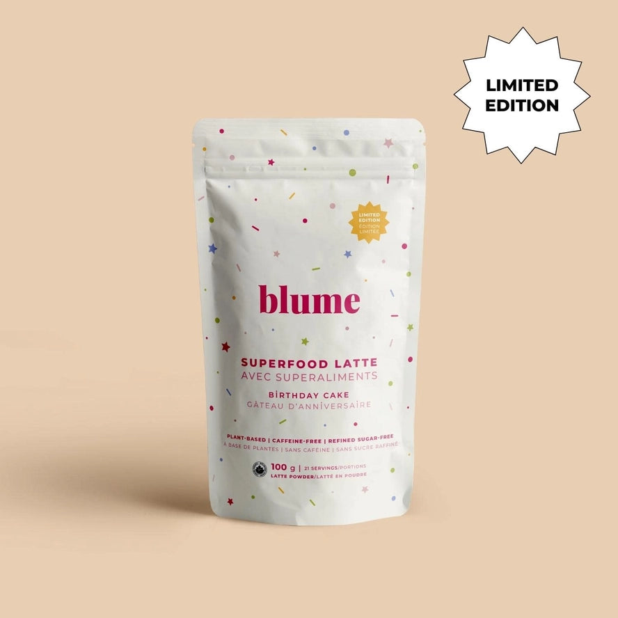 Blume Birthday Cake Latte
