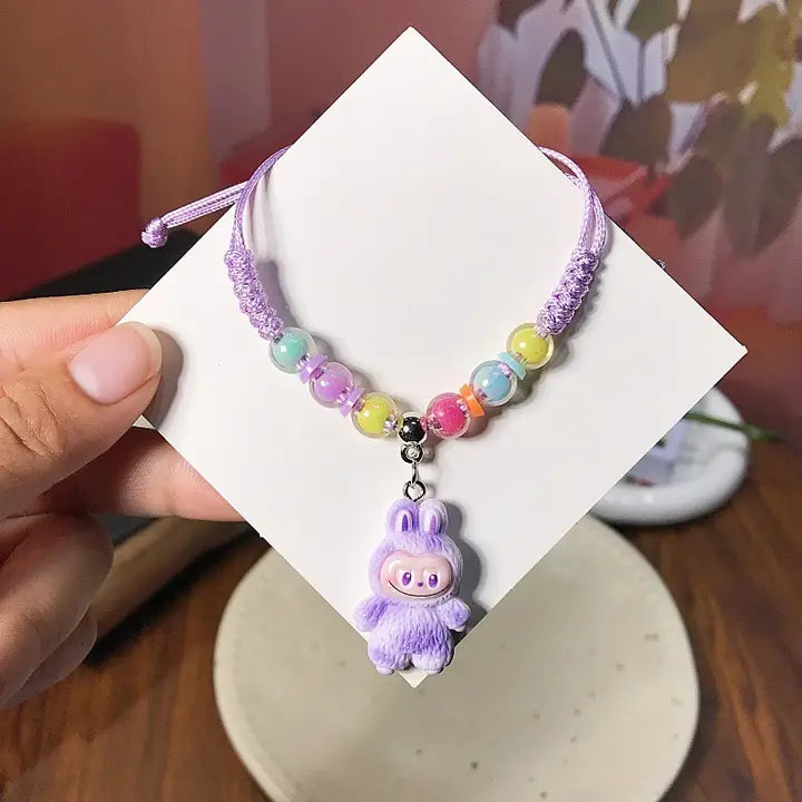 Labubu Colorful Beaded Bracelet (Kids)