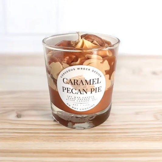 Gorgeous Wreck - Caramel Pecan Pie Candle