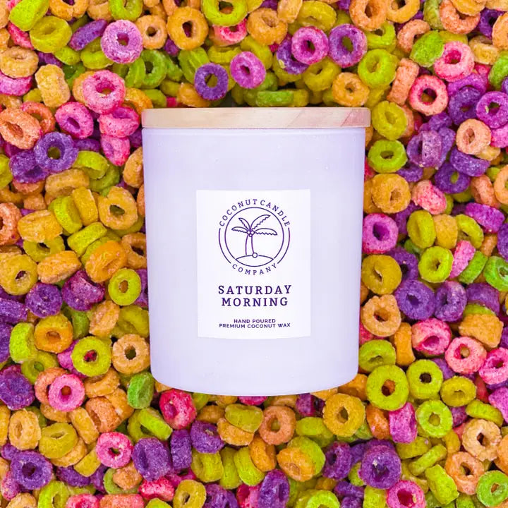 Coconut Candle Co. Saturday Morning 10oz Glass Jar