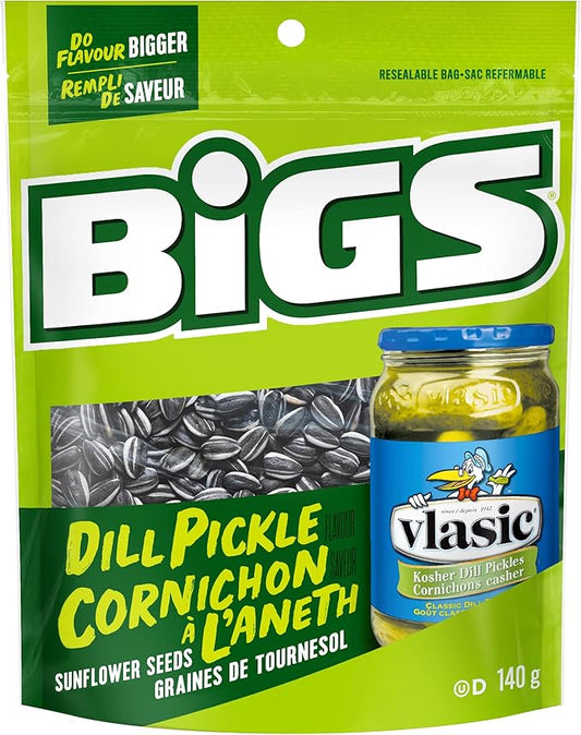 Bigs Sunflower Seeds Vlasic Dill Pickle