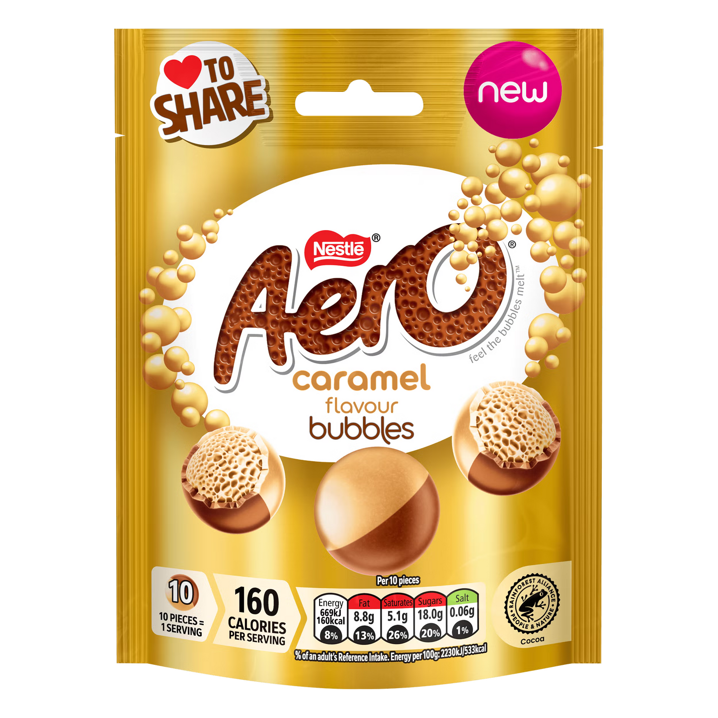 Aero Caramel Bubbles (UK)