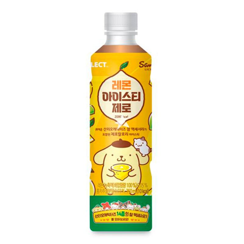 7/11 Sanrio Lemon Iced Tea Zero (Korea)