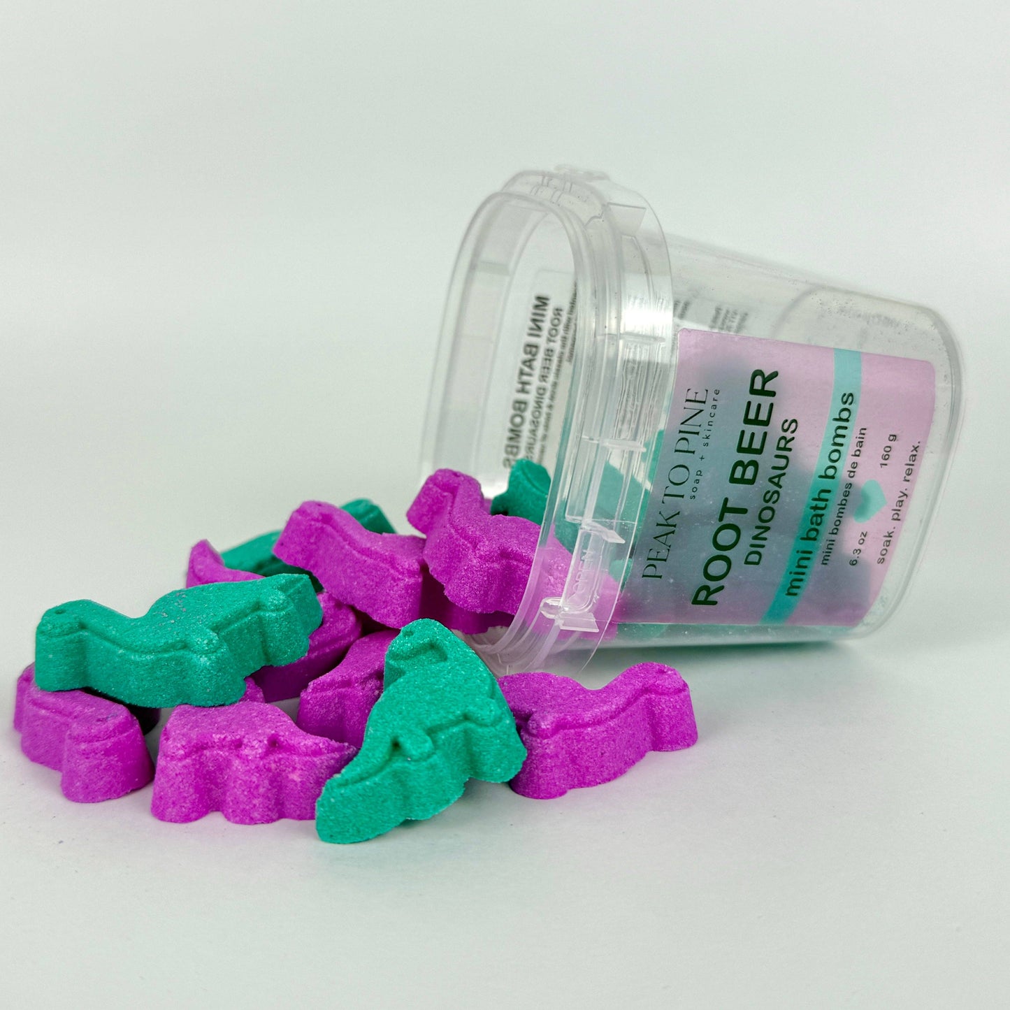 Root Beer Dinosaurs - Mini Bath Bombs