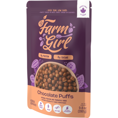 Farmgirl Chocolate Puffs Cereal