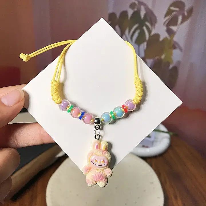 Labubu Colorful Beaded Bracelet (Kids)