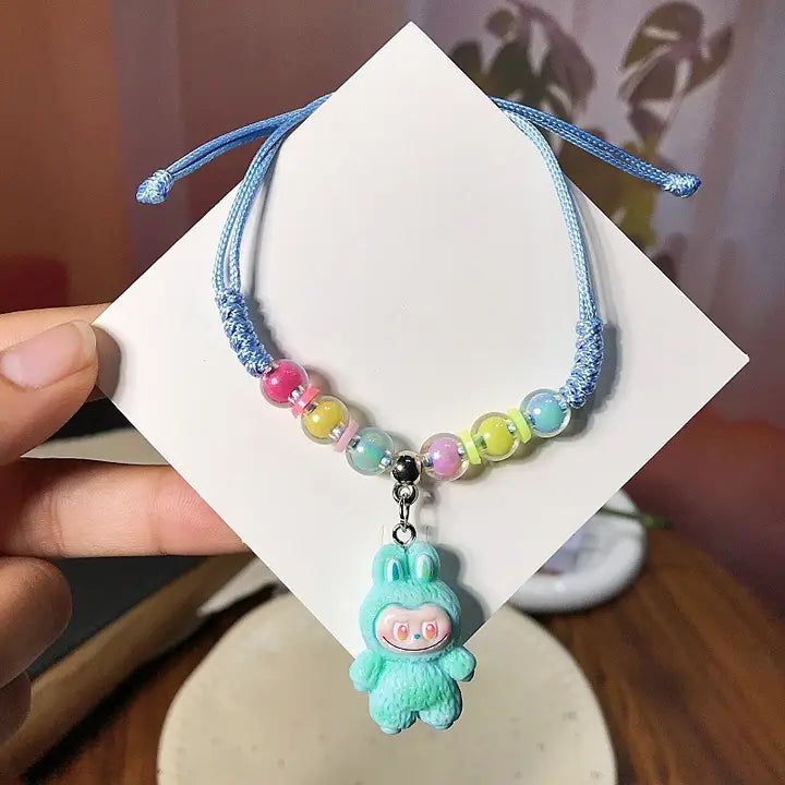 Labubu Colorful Beaded Bracelet (Kids)
