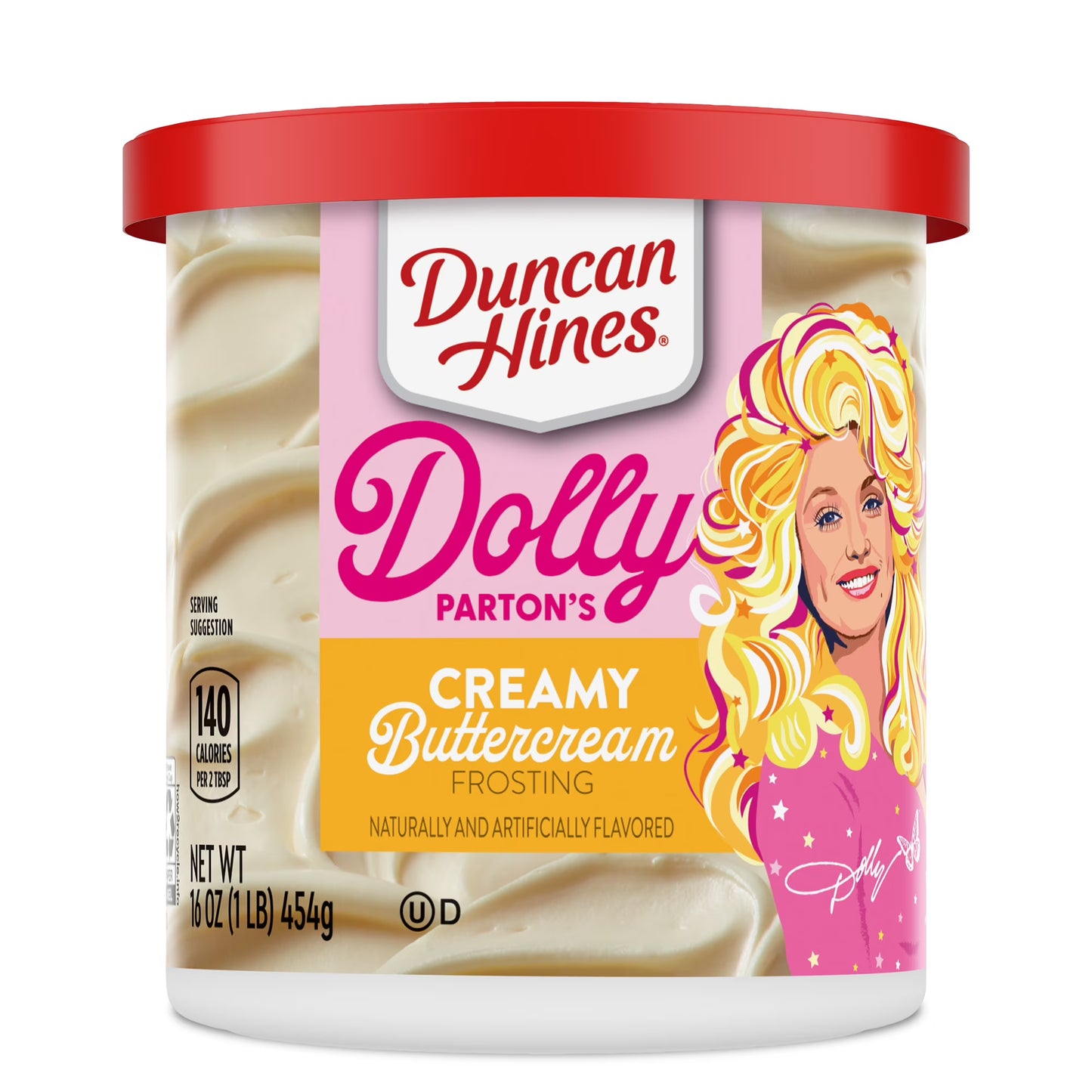 Duncan Hines Dolly Parton's Favorite Creamy Buttercream Frosting