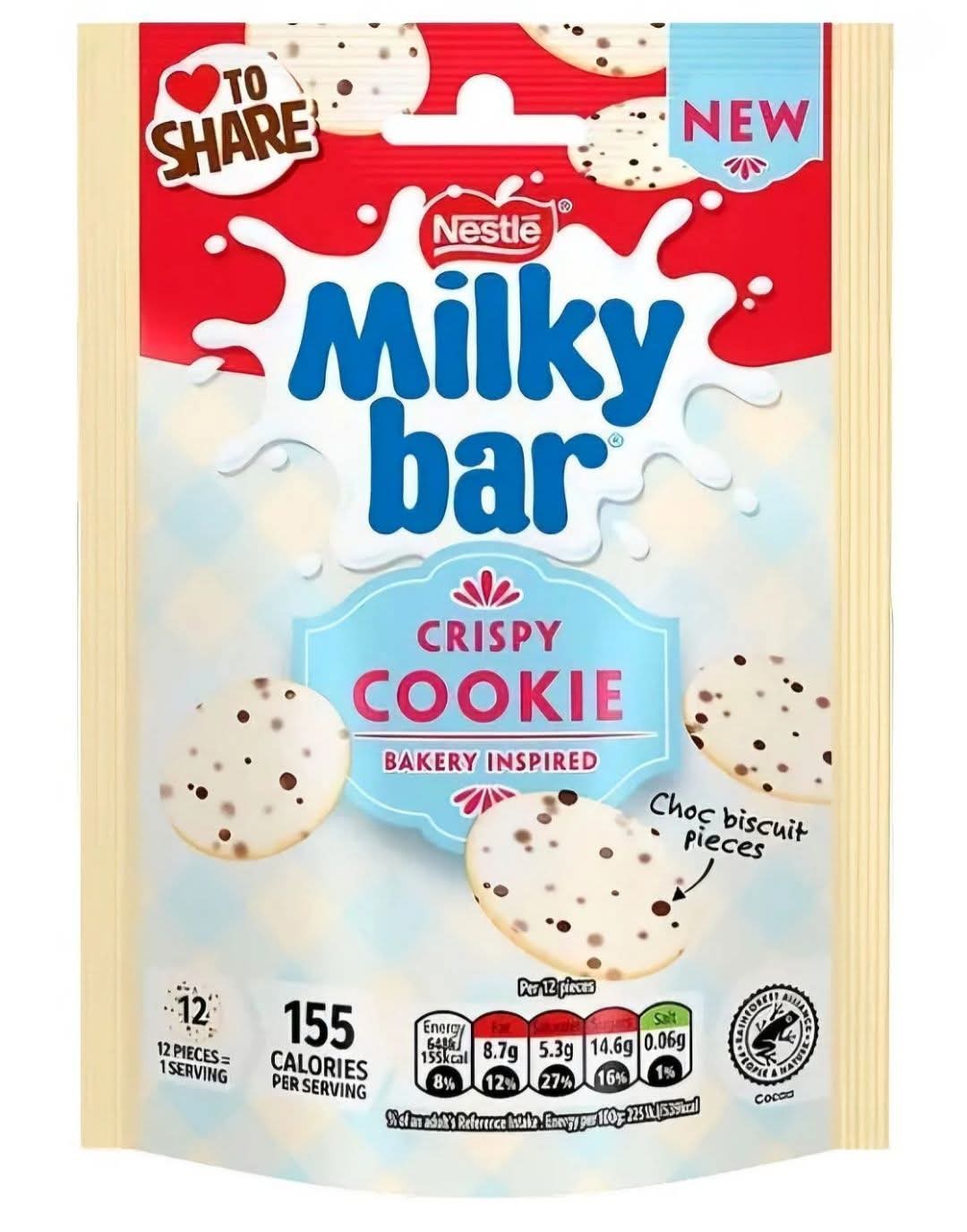 Milky Bar Crispy Cookie