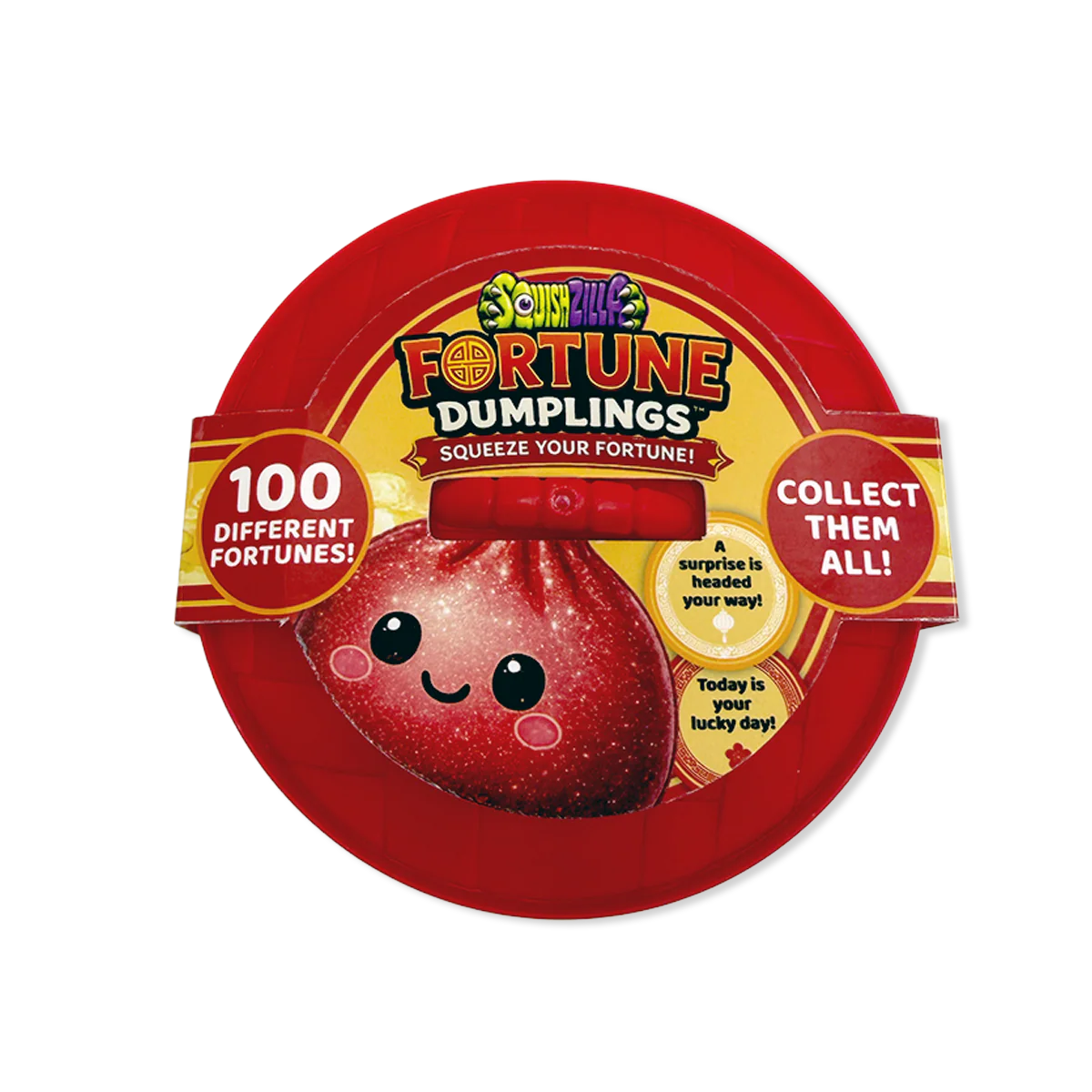 Fun Doh Fortune Cookie Dumpling Squishy Toy