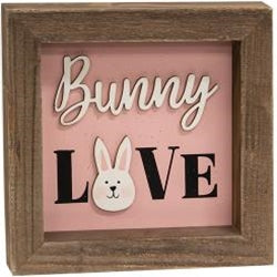 Bunny Love Easter Sign