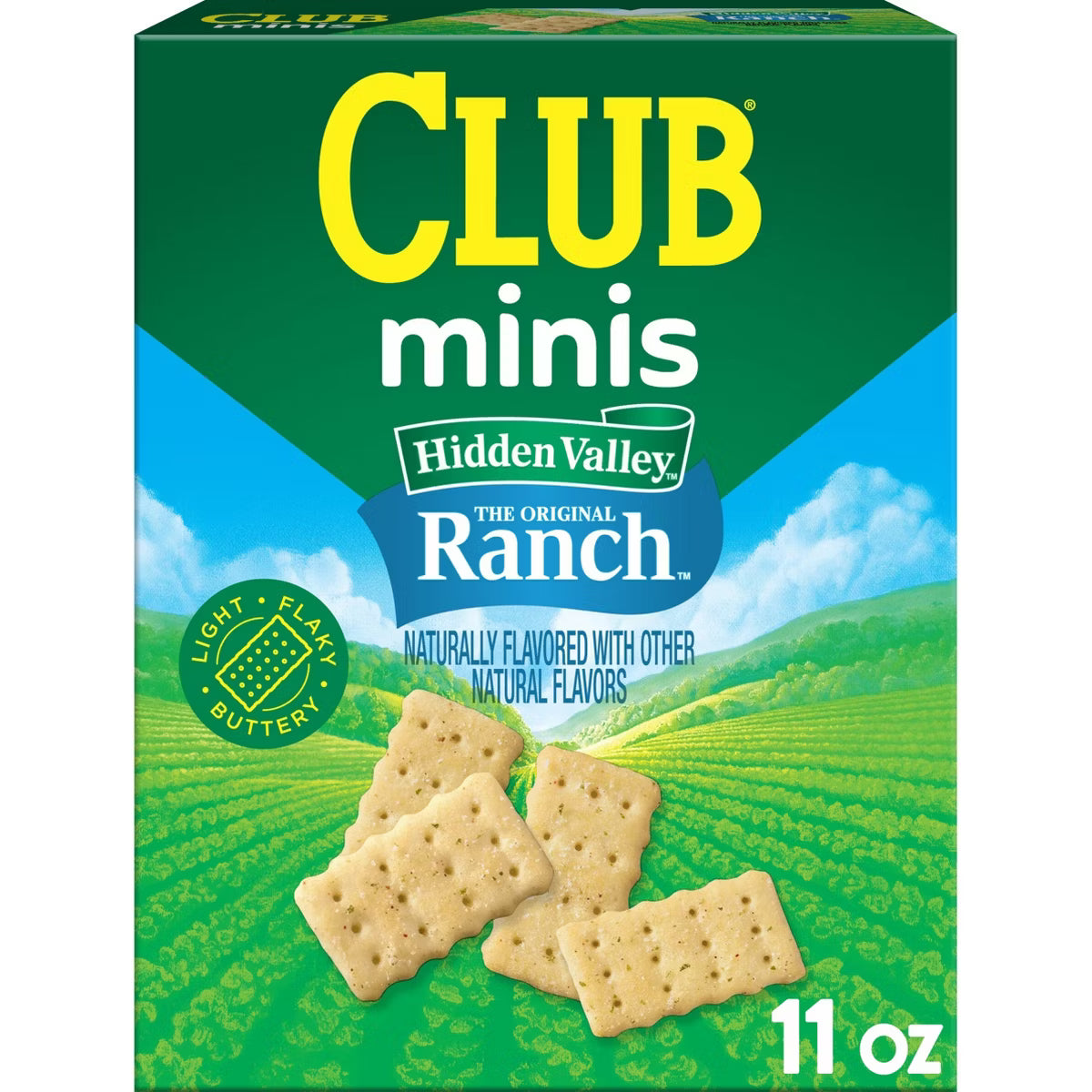 Club Hidden Valley Crackers Buttermilk Ranch