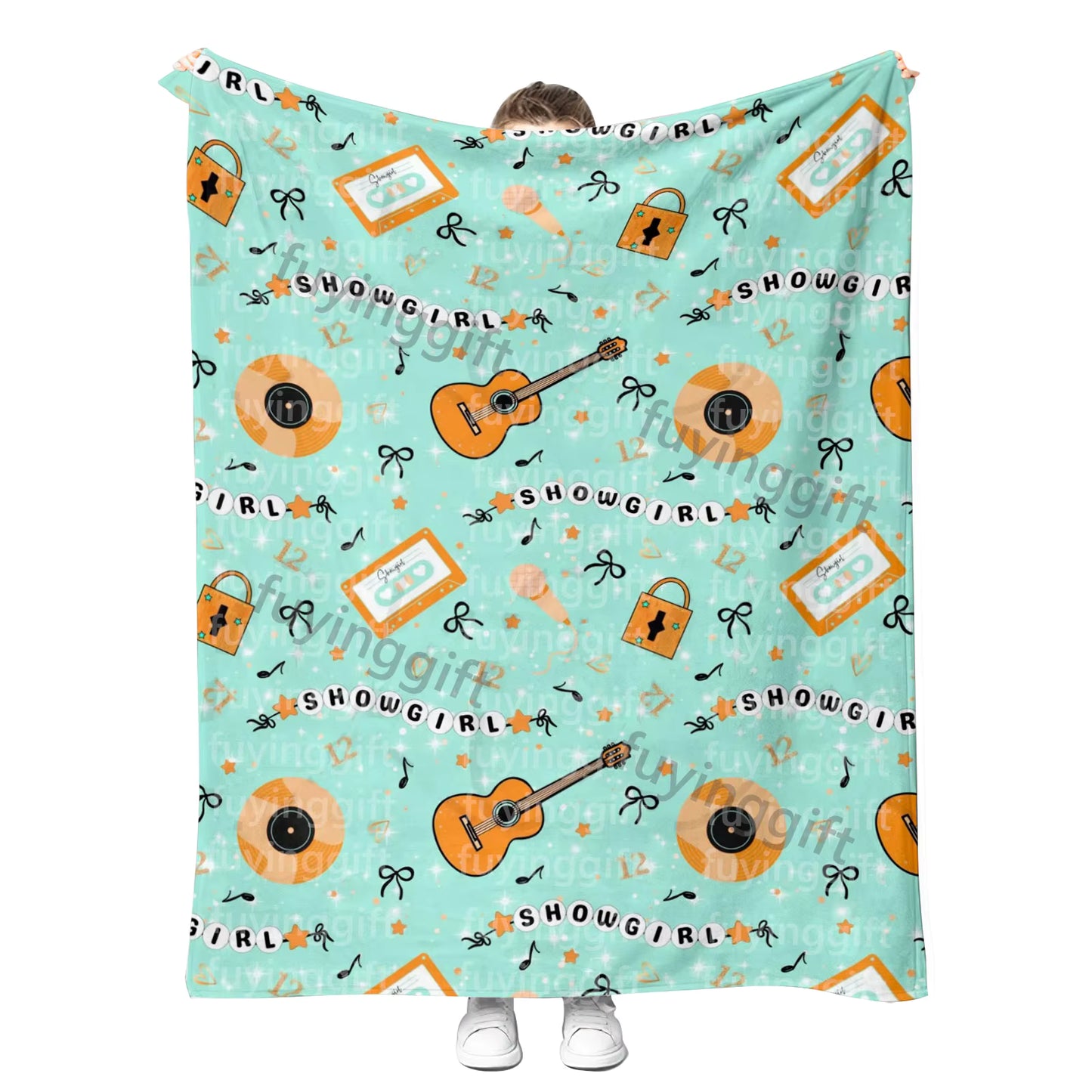 Life of a Showgirl TS12 Plush Blanket