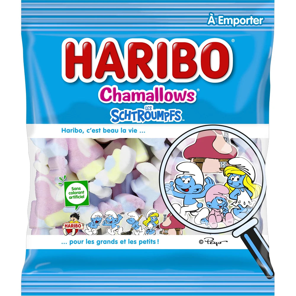 HARIBO Chamallows Smurfs