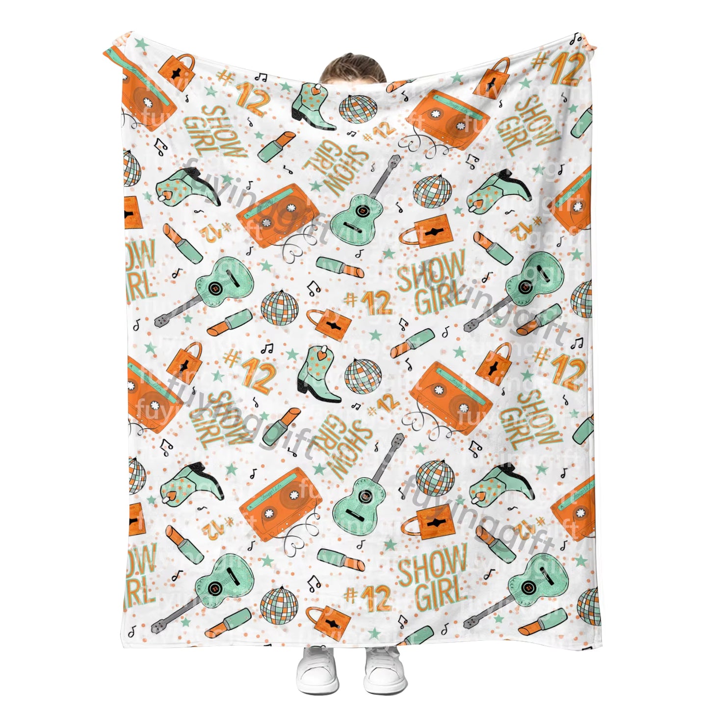 Life of a Showgirl TS12 Plush Blanket