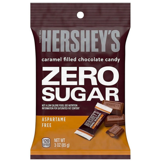 Hershey's Zero Sugar Caramel Filled Chocolate
