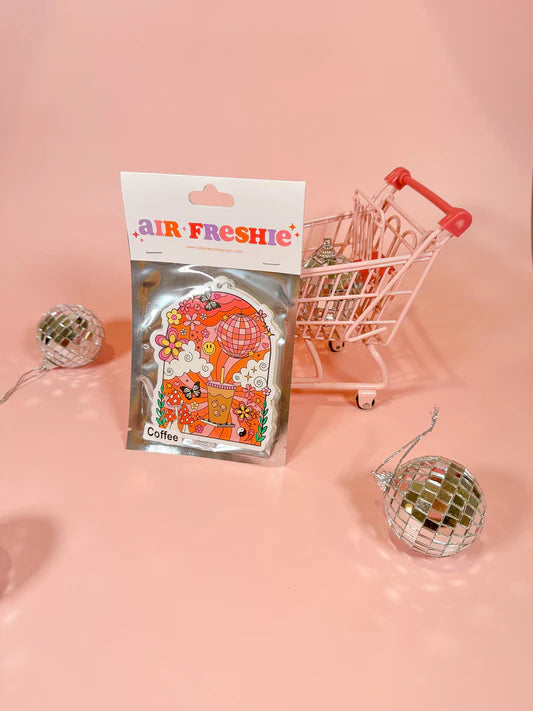 Blushed Designs Co. Iced Coffee Groovy Air Freshner