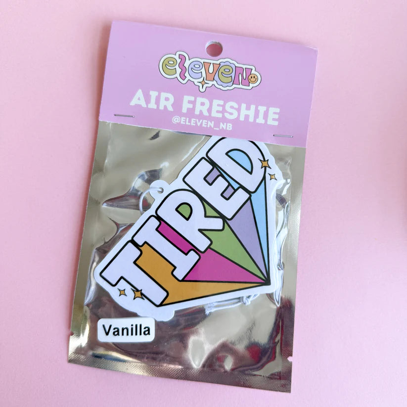 Tired Air Freshie Vanilla