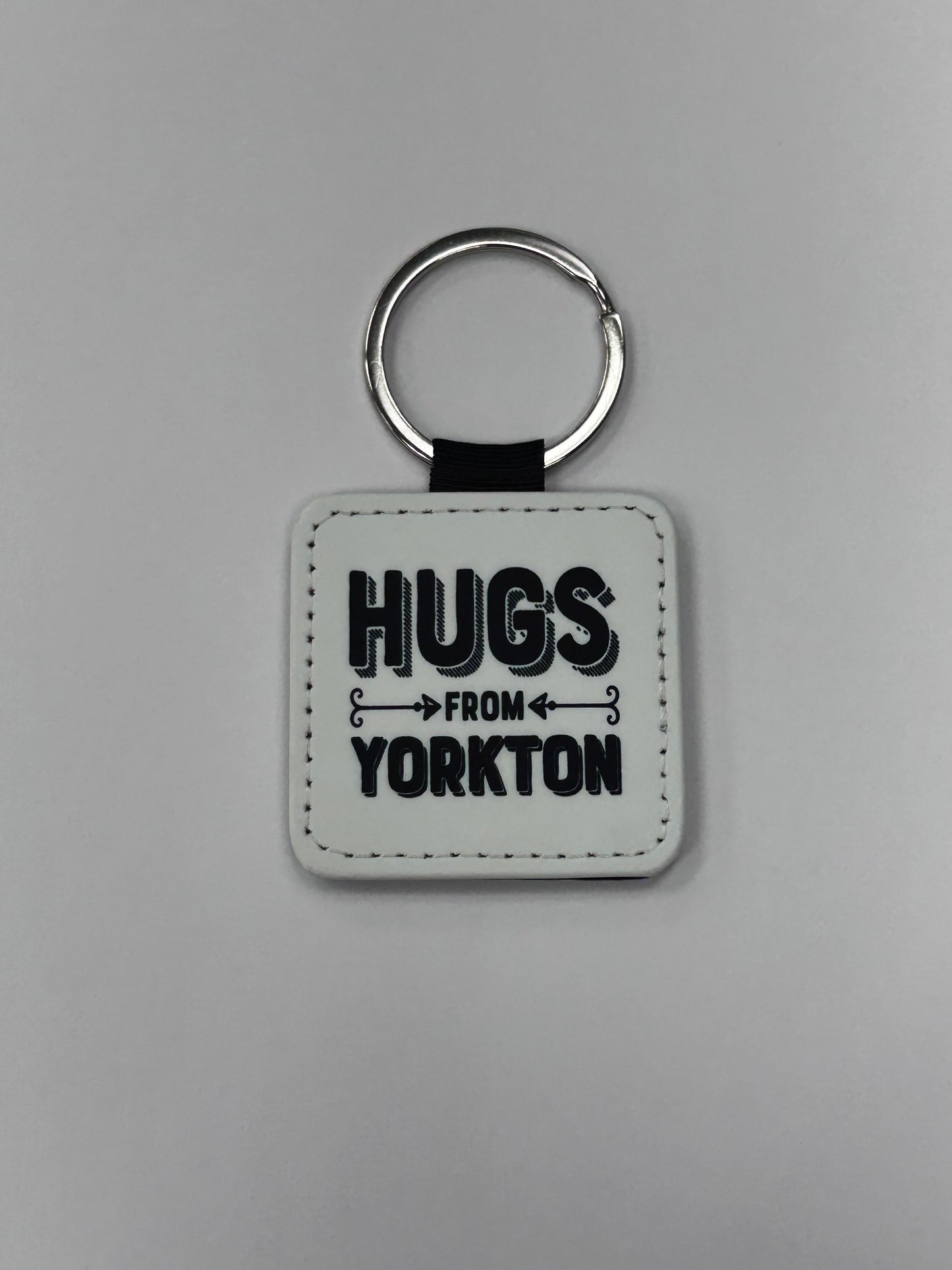 Hugs From Yorkton Keychain