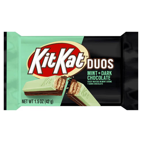 Kit Kat DUOS Mint + Dark Chocolate