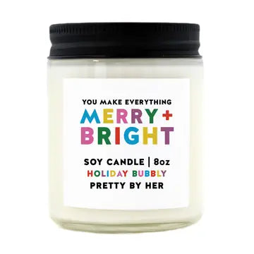 Merry & Bright Candle