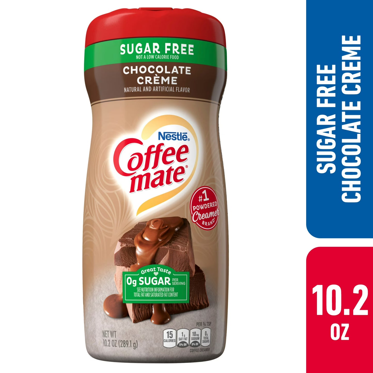 Coffee Mate Chocolate Creme Sugar Free Powdered Coffee Creamer