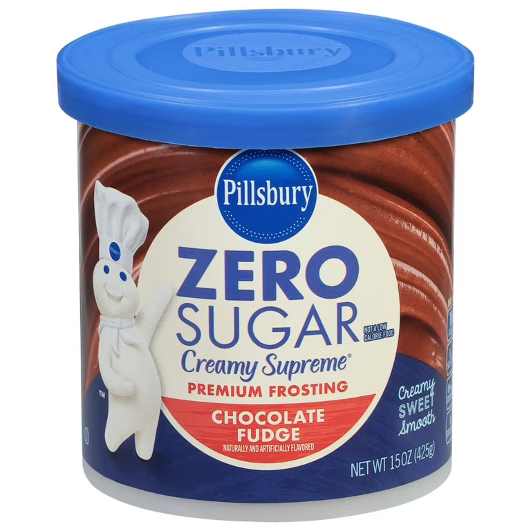 Pillsbury Zero Sugar Creamy Supreme Chocolate Frosting