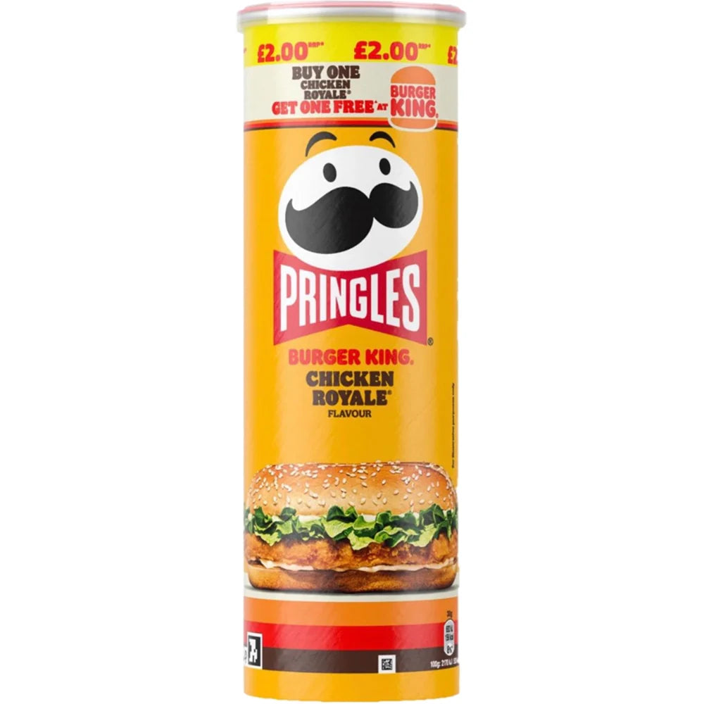 Pringles Burger King Chicken Royale (UK)