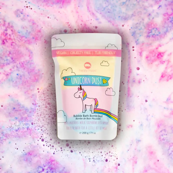 Happy Hippo Unicorn Bubble Bomb Dust