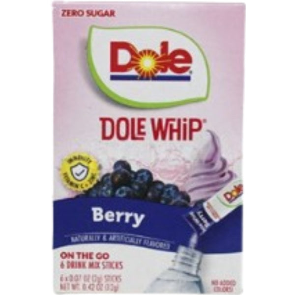 Dole Singles to Go Zero Sugar Berry Whip