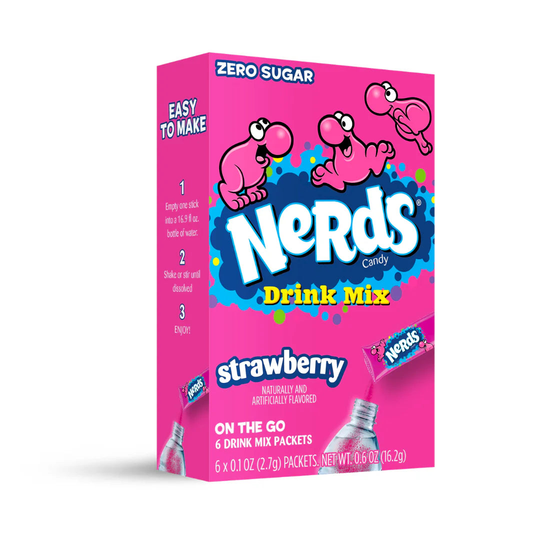 Nerds Zero Sugar Strawberry Drink Mix