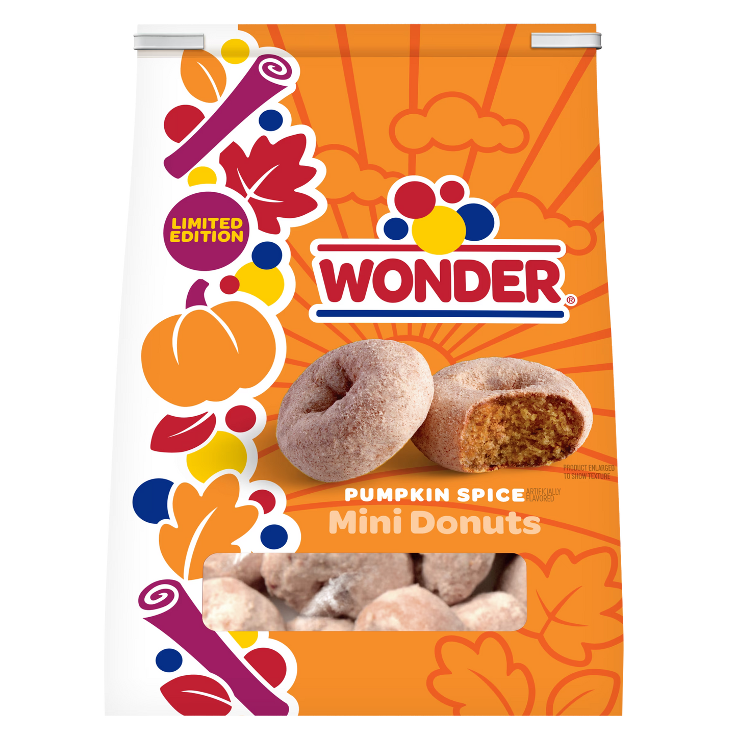 Wonder Pumpkin Spice Mini Donuts
